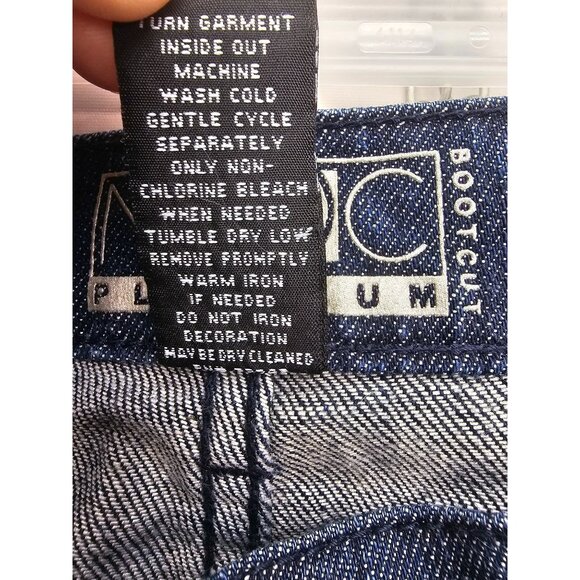 NYC Platinum Bootcut Jeans Women's Size 10 Medium‎ Wash Denim - Picture 5 of 8